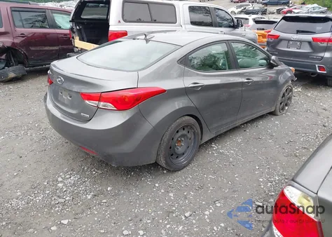 2013 Hyundai Elantra Limited from USA, damaged, VIN 5NPDH4AE1DH381927